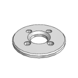 LRM - Location Ring With Thru Hole Various Diameter Shoulders